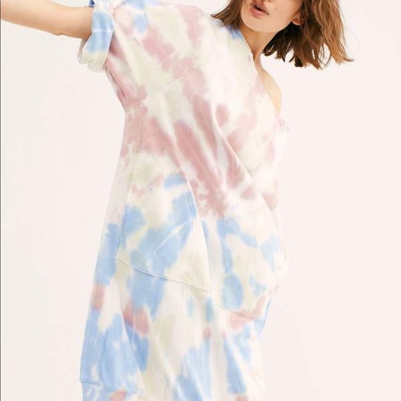 Free People Elsa pullover Sweatshirt dress xs - Picture 3 of 6